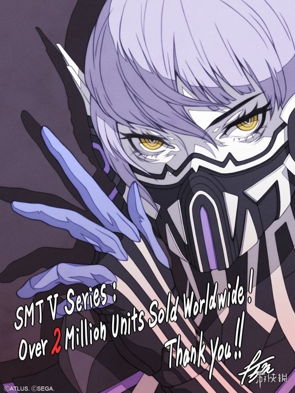 《真女神转生5》系列销量达成200万里程碑!官方发布庆祝贺图 《真女神转生5》系列销量达成200万里程碑!官方发布庆祝贺图