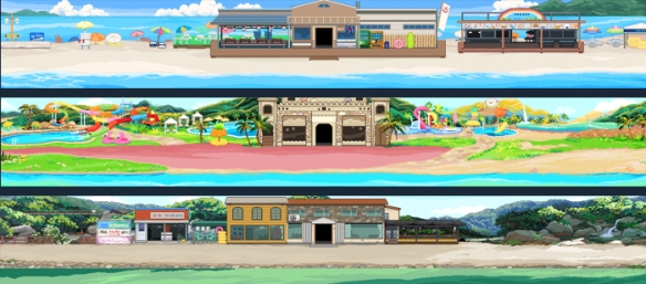 《线条小狗：动物温泉》季节DLC“夏日派对”已正式开放，泳池躺椅为炎热夏季带来清凉体验！