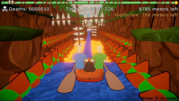 双人协作划船游戏《划划划》将于7月25日正式上线Steam