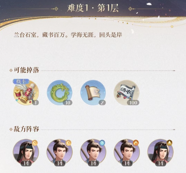 如鸢兰台玩法挑战难度详解