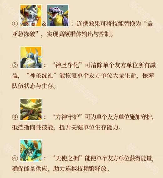 《数码宝贝源码》搭配阵容的详细说明