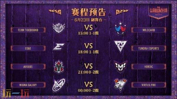 DOTA2 PGL瓦拉几亚S5第二日的比赛结果揭晓！Tidebound和XG落入了1-1组。