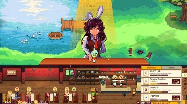 《湖畔酒馆》是一款桌面模拟经营游戏，现已正式上线