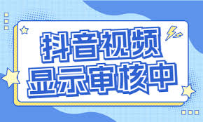 如何解决抖音视频显示审核中的问题-抖音视频审查中怎么办